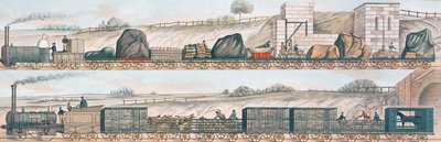 Liverpool and Manchester Railway: Freight and Livestock by English School